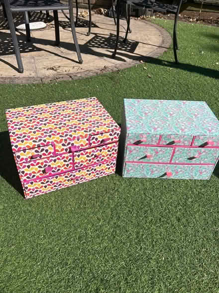 Photo of free Storage boxes with draws (KT13) #1