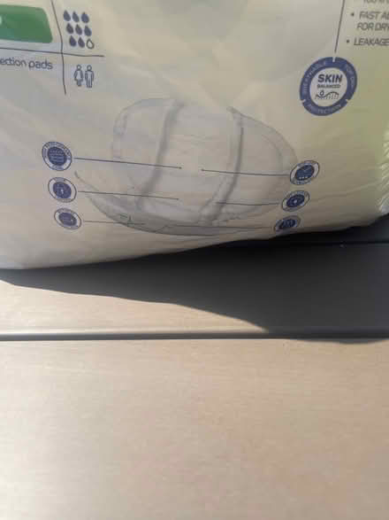 Photo of free Opened but new pads size 9 (Brownhills West WS8) #3