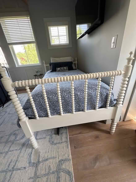 Photo of free Antique wooden bed - twin (Moultonborough/Center Harbor) #1