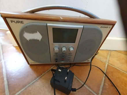 Photo of free Pure DAB Radio - working but not well as aerial broken off (Hungerford RG17) #2