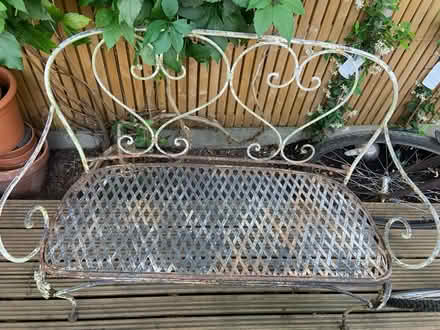 Photo of free Garden bench (Hampton Hill) #2