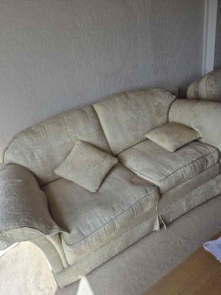 Photo of free Cream 3 piece suite (Lower New Inn NP4) #1