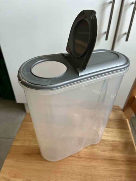 Photo of free Cereal storage container (Harringay N4) #1