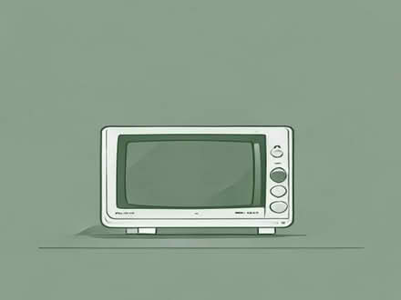 Photo of Microwave and smart TV screen (Moredun EH17) #1