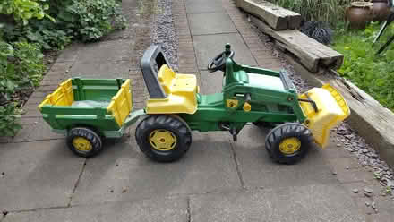 Photo of free Kid's pedal tractor and trailer (Torbrex FK8) #1