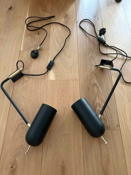 Photo of free Two wall lamps (Hackney E8) #2