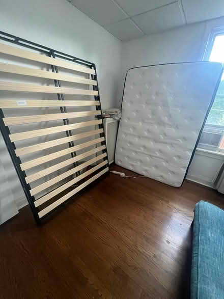 Photo of free Full-sized mattress and box spring (Albany Park) #1