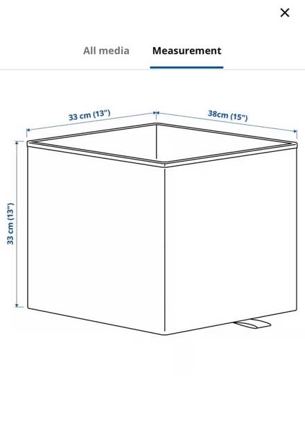 Photo of free IKEA Kallax boxes (W5 3 UR) #2