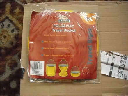 Photo of free Foldable Travel Bucket New & Unused (Grange Court E10) #1