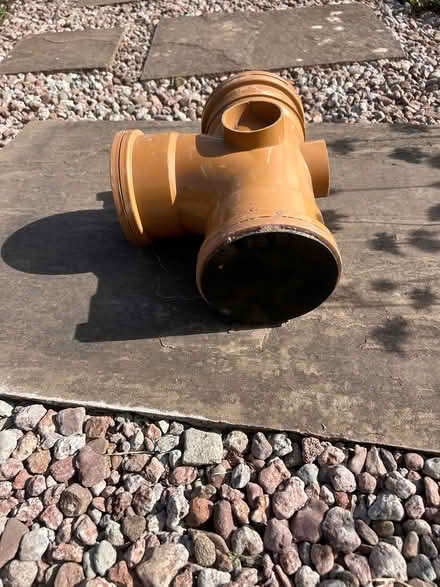 Photo of free 3 / 6 way plastic drain junction (Linton HR9 7RY) #2