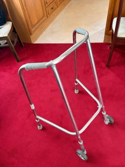 Photo of free Zimmer frame on wheels (BN10 8ur) #3