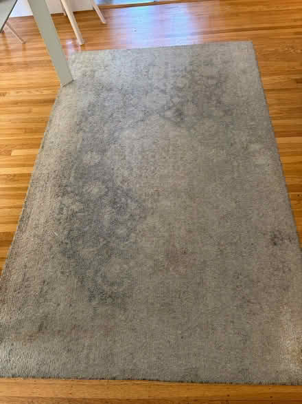 Photo of free Old white rug 5x8 (Berkeley) #2