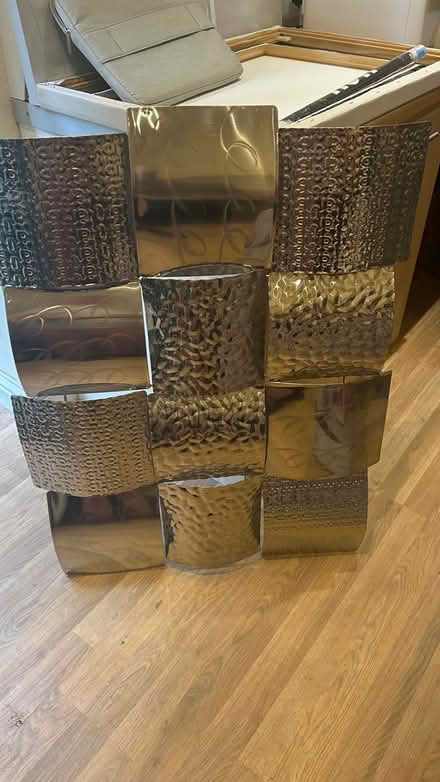 Photo of free Metal Wall Art (Washington, Teal Farm, NE38) #1