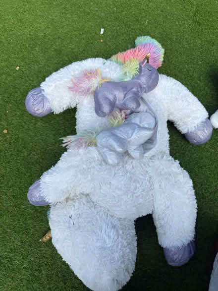 Photo of free Large Magical Unicorn Plush (LU7 9ns) #2