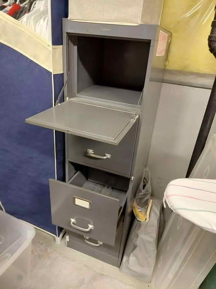 Photo of free Metal Filing Cabinet (Newmarket) #2