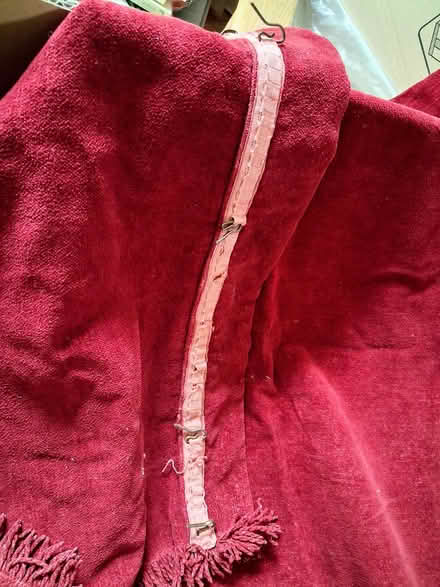 Photo of free Burgundy door curtain (Greaves LA1) #2