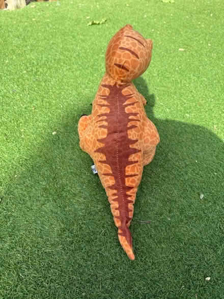 Photo of free 2x Cute Orange T-Rex Plush Toy (LU7 9ns) #3