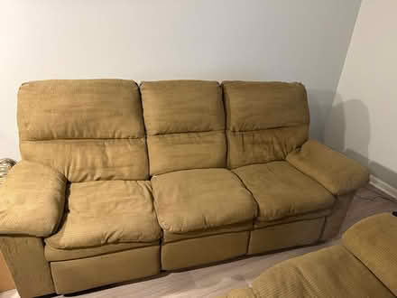 Photo of free Comfy couch & love seat (Carmel) #2