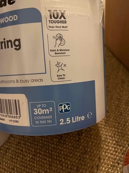 Photo of free Leftover offwhite paint (CR0) #4