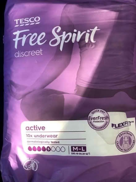 Photo of free Incontinence underwear (CB1) #1