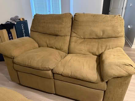 Photo of free Comfy couch & love seat (Carmel) #1