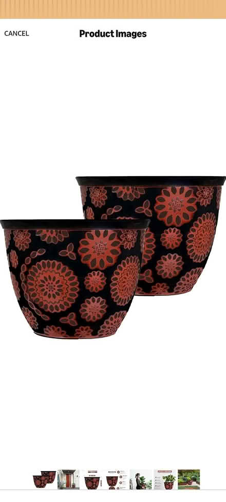 Photo of Large plastic plant pots (Sandon CM2) #1
