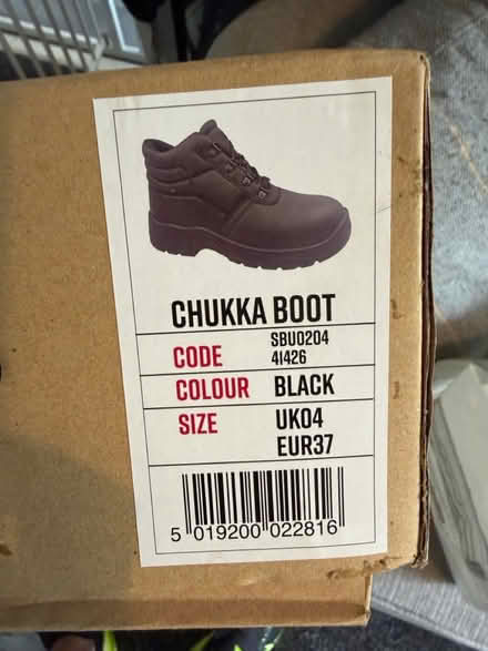 Photo of free Work boots brand new (M350lh) #2