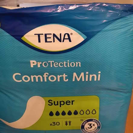 Photo of free 2 packs of continence pads (Fulwood PR2) #1