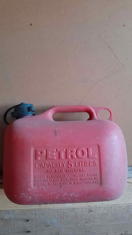 Photo of free Petrol can for leaded petrol (Loughton IG10) #1