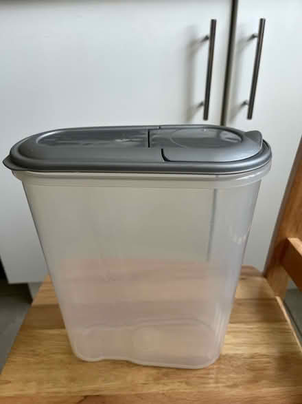 Photo of free Cereal storage container (Harringay N4) #3