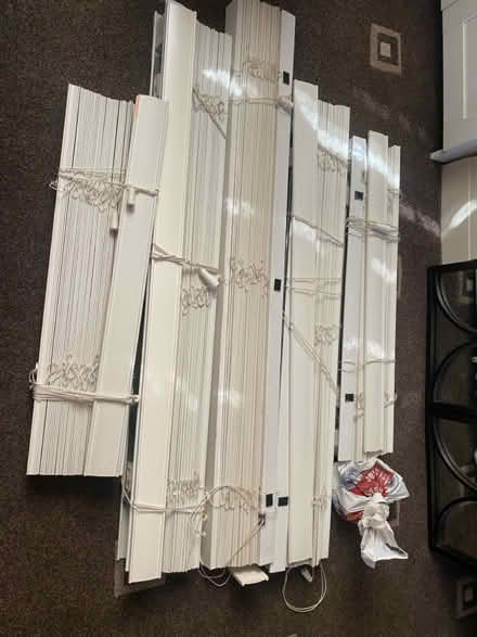 Photo of free White Wooden Window Blinds (Abbey Wood SE2) #2