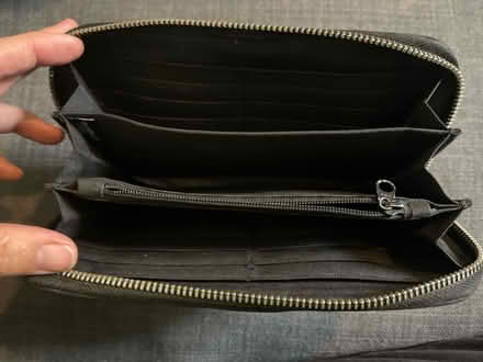 Photo of free Black zip-up purse (Cardonald, Glasgow, G52) #2