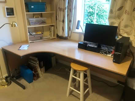 Photo of free L shaped desk (wrington bs405nb) #3