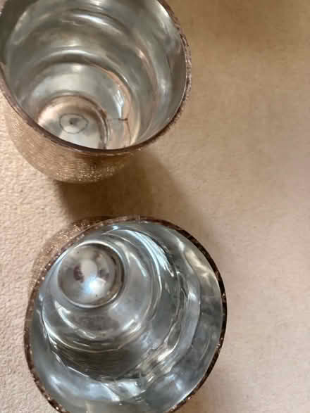 Photo of free Silver glaze candle holders (KT15 1sf) #3