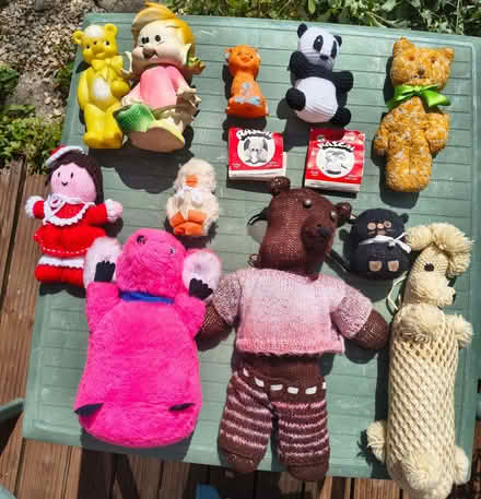 Photo of free ‘Vintage’ hand-made and plastic toys (Stonehouse GL10) #1