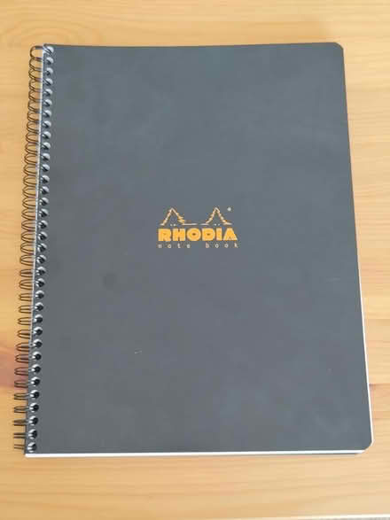 Photo of free Black spiral bound notebook (Chesterton CB4) #1