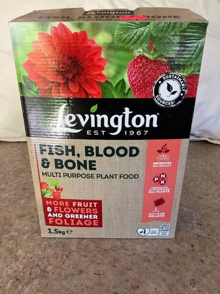 Photo of free Fish blood and bone plant food (HP27 Lacey Green) #1
