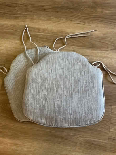Photo of free 2 Seat pads for dining chairs (Rudgwick RH12) #1