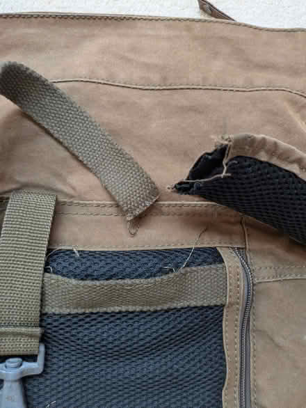 Photo of free canvas roll-top backpack (Yatton Keynell SN14) #2