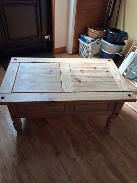 Photo of free Pine coffee table (Rhayader LD6) #2