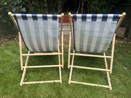 Photo of free Deck chairs x2 (Hook RG27) #2