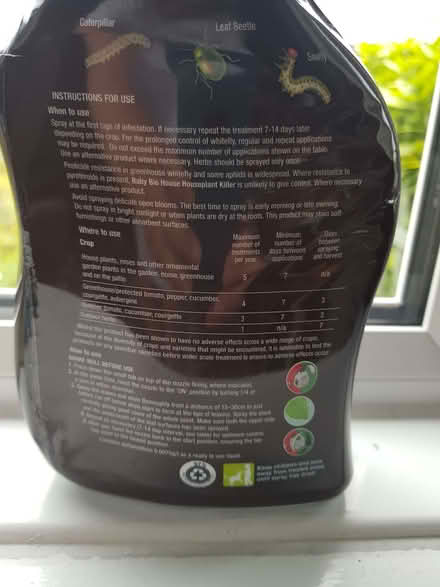 Photo of free House plant bug killer (Kendal LA9) #2