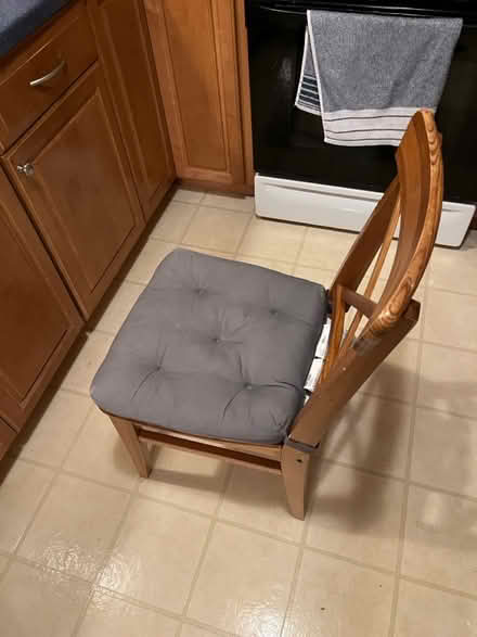 Photo of free Ikea dining chair (East Cambridge) #4