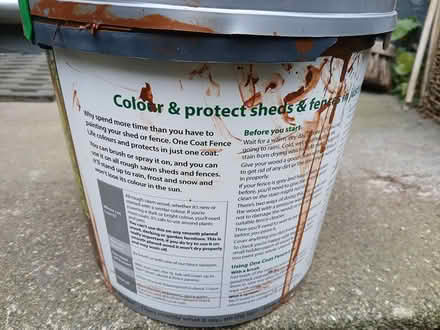 Photo of free Fence Paint (Lark Lane Area L17) #2