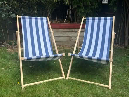 Photo of free Deck chairs x2 (Hook RG27) #1