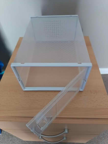 Photo of free Clear shoe storage boxes (WF3) #2
