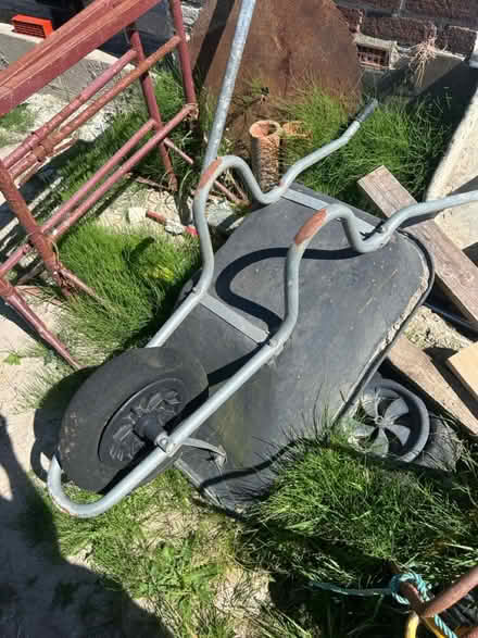 Photo of free Wheel barrow needs new wheel (Wareham BH20) #1