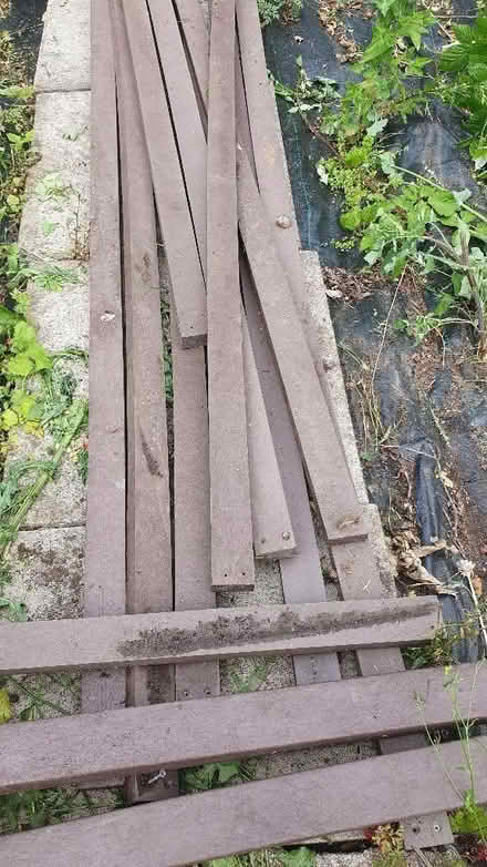 Photo of free Fake wood fence slats (Bolton CA16) #1