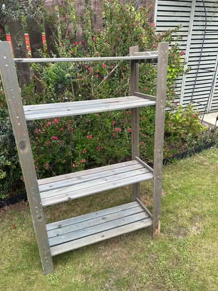 Photo of free Wooden Shelving unit (Currie EH14) #1