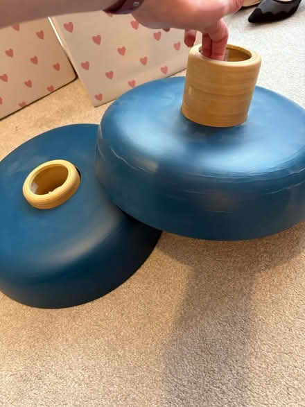 Photo of free 2 x light shades (Spondon DE21) #1